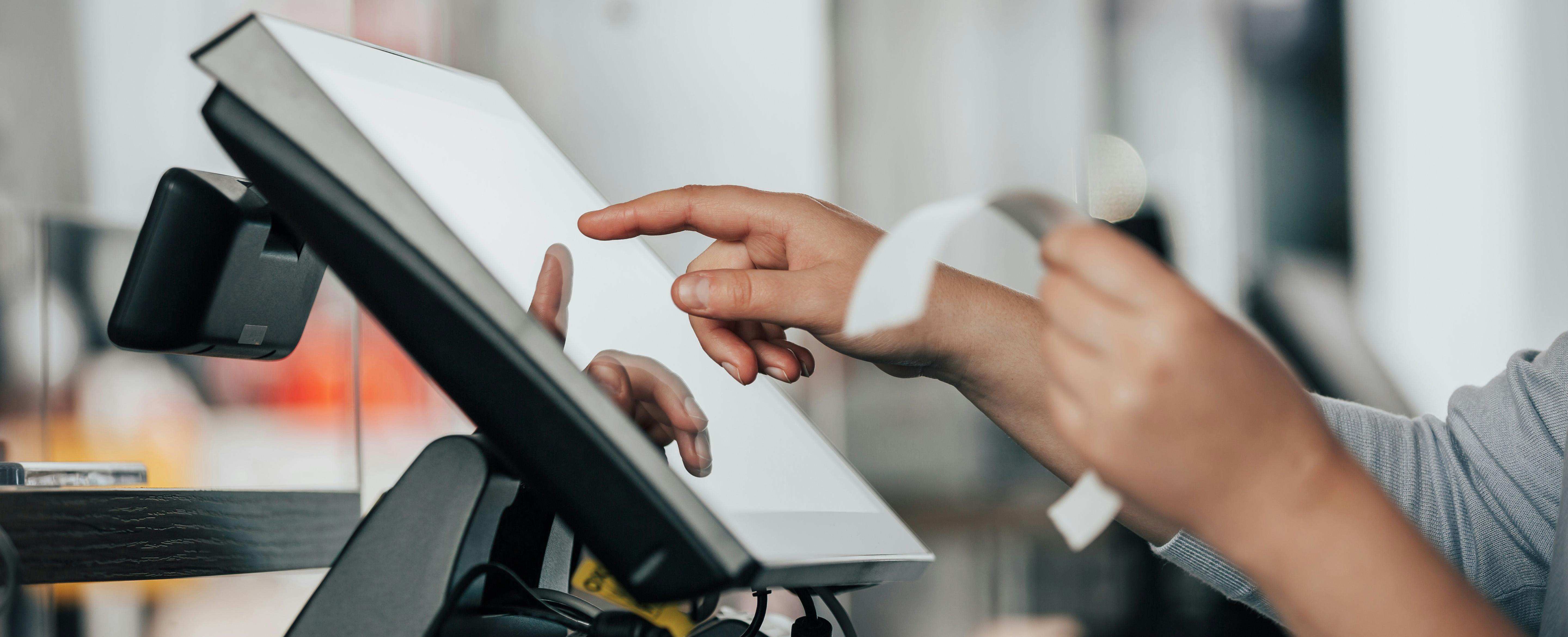 Touch POS machine