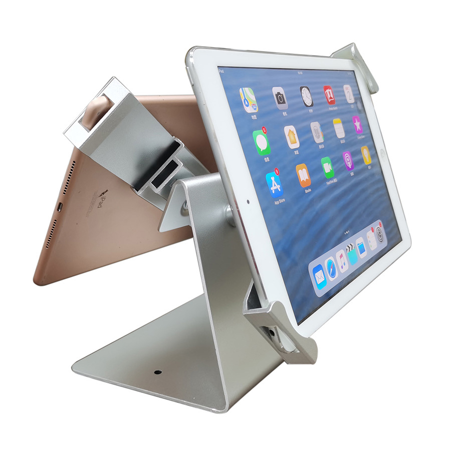Anti-Theft Desktop Tablet Holder with Security Lock and Key Compatible with iPad, Galaxy Tabs, Surface 13 inch Tablet