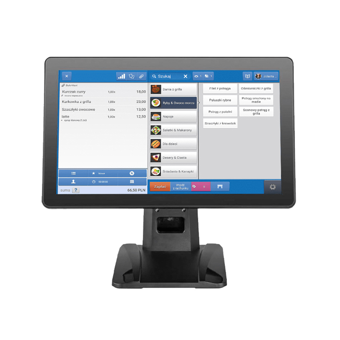 15.6" cash register touchscreen trekgear POS J4125 CPU 4G RAM 128G SSD
